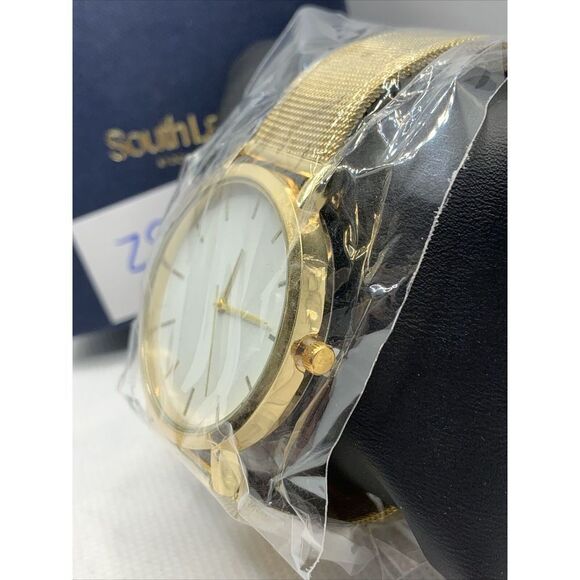 South Lane SS20-dr1-98 Women's Black Mesh Analog Dial Quartz Watch YR32 - Picture 3 of 11